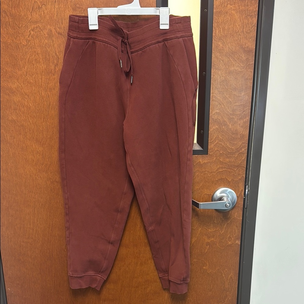 Lululemon Athletica Brick Red Jogger Pants